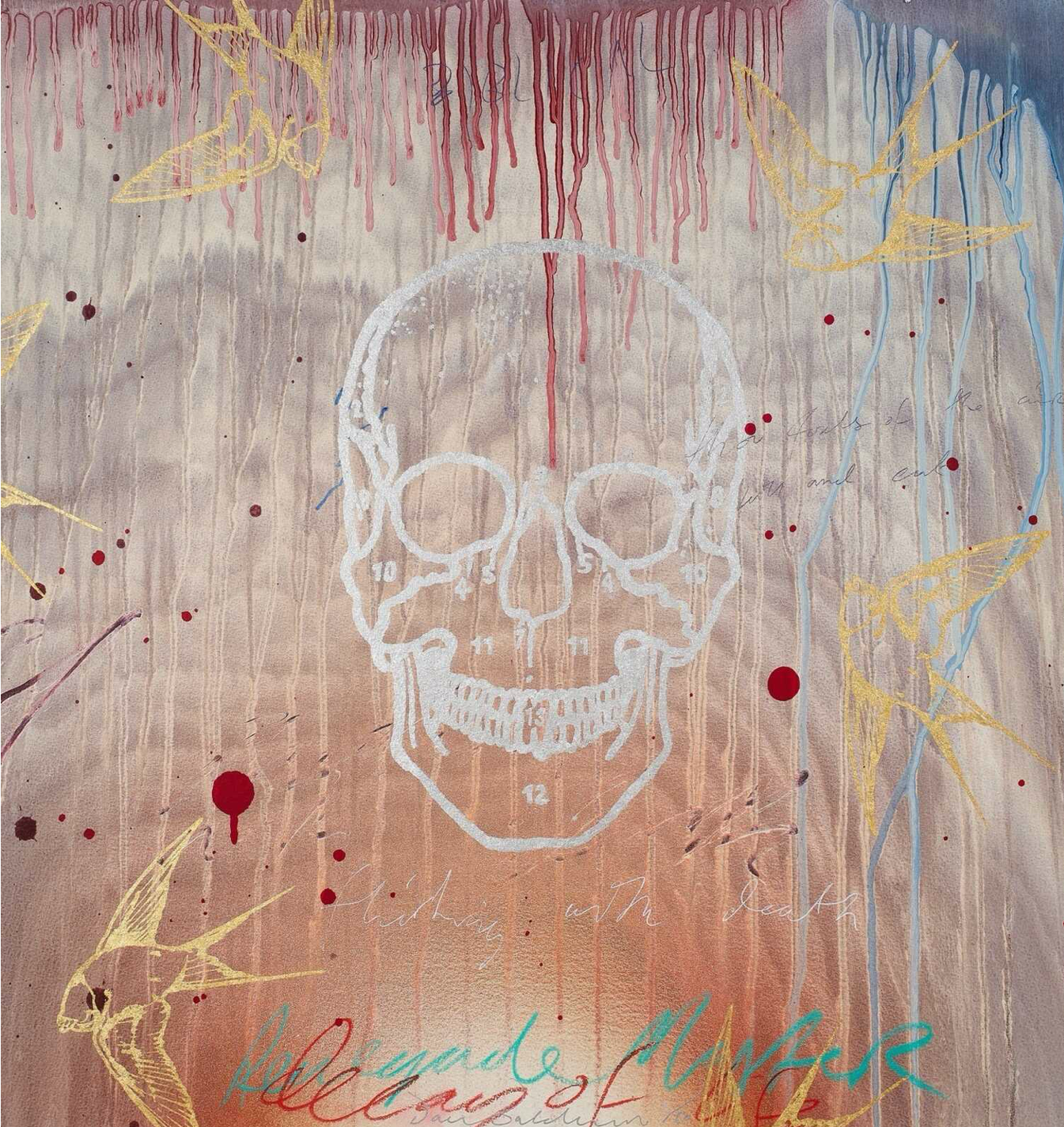 Dan Baldwin - Flirting with death (two screenprint)