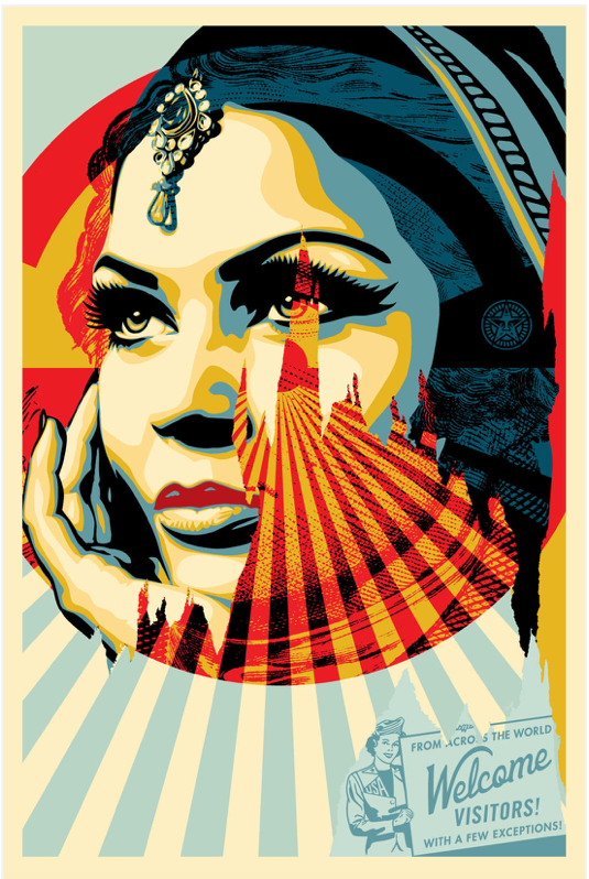 Shepard Fairey - Target Exception