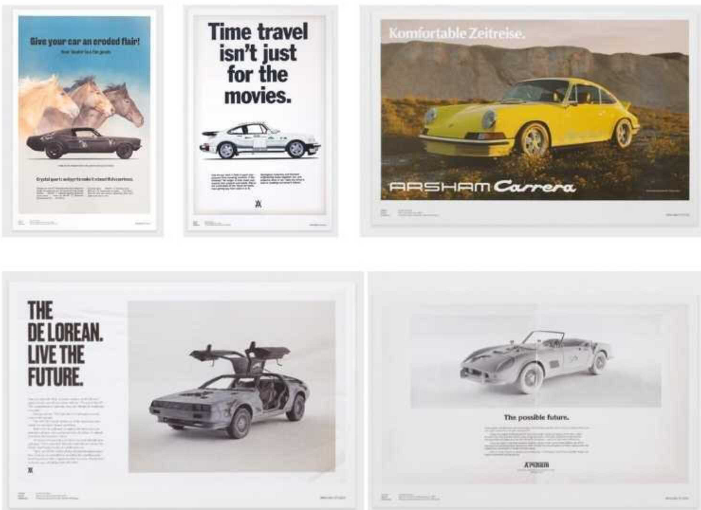 Daniel Arsham - Fictional Advertisments