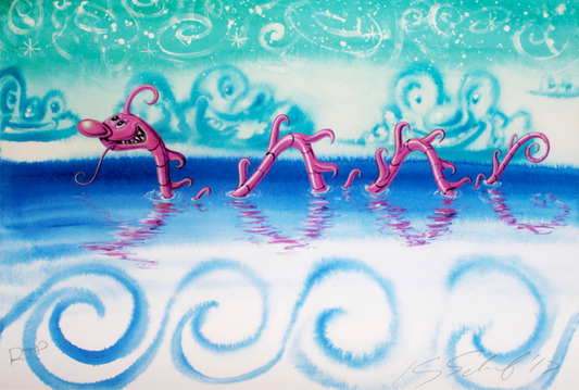 Kenny Scharf - Seeserpent