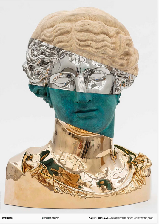 Daniel Arsham - Amalgamized Bust of Melpomene 2023