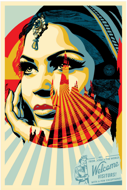 Shepard Fairey - Target Exception