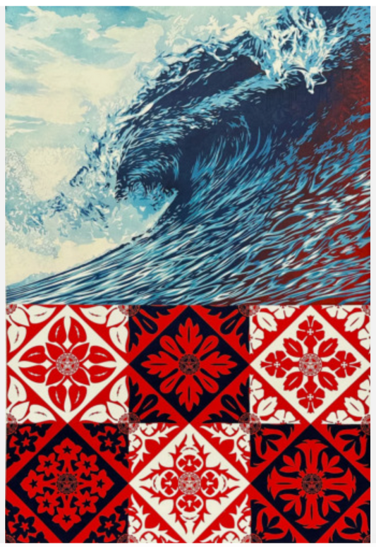 Shepard Fairey - Wave of Distress